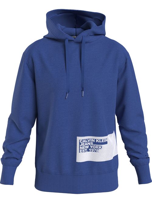 felpa CALVIN KLEIN | J30J324102C6X BLU CHINA